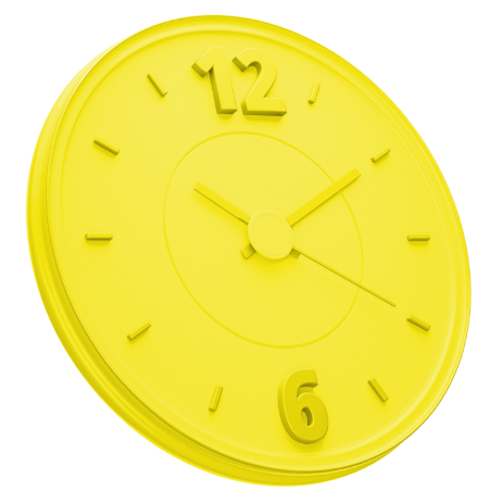 Yellow Clock